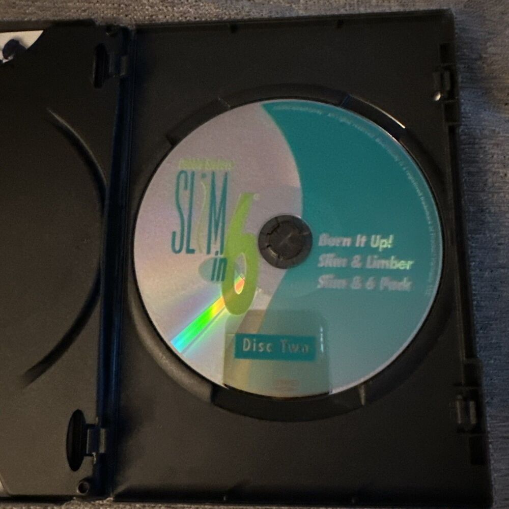 Beachbody Debbie Siebers’ Slim In 6 DVD, 2 Disk Exercise Program DVD Set - Picture 4 of 4